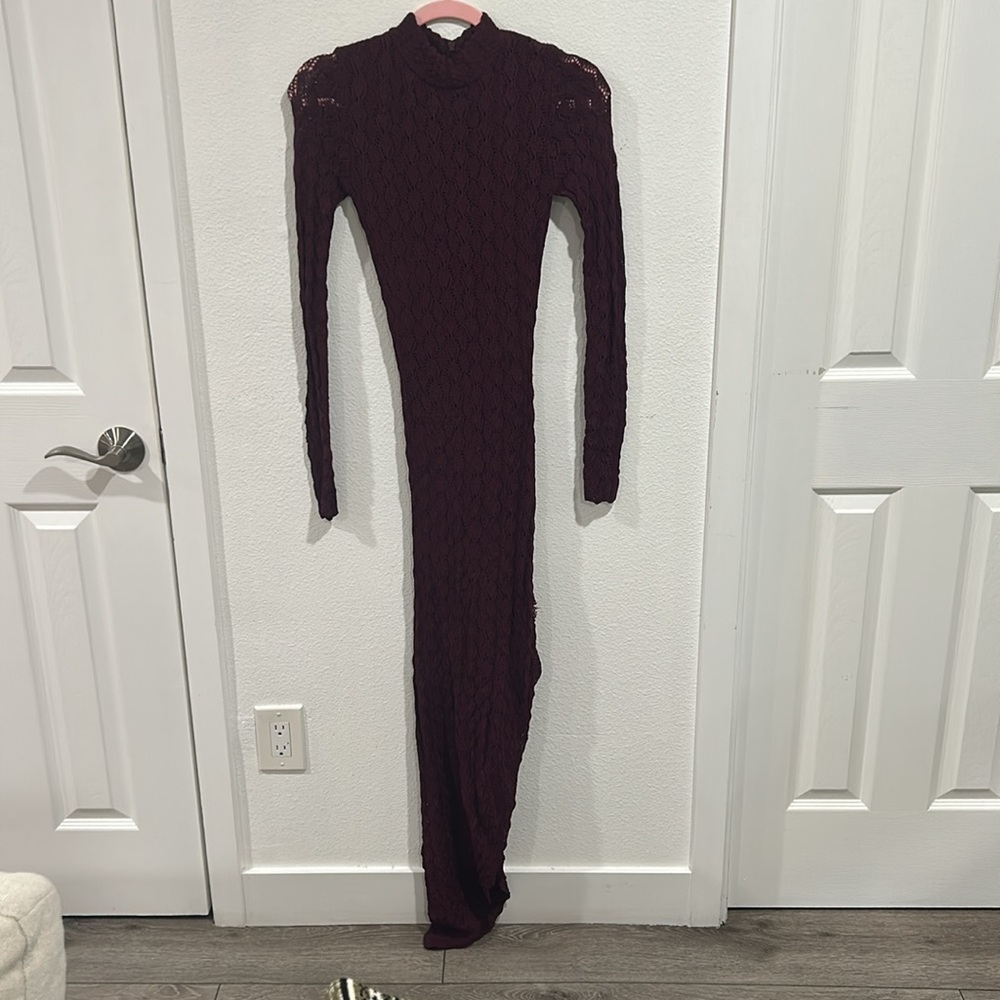 Something Navy Asymmetrical Dress, RTR - Picture 6 of 10
